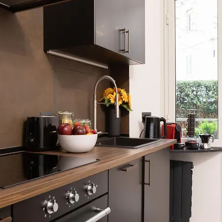 Daire The Rent - Modern One-bedroom In Trastevere Roma